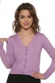 0101 Cropped Cardigan in Lavender