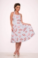 4111 Car Hop Halter Dress