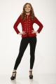 C6421 Red Zipper Jacket