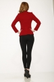 C6421 Red Zipper Jacket