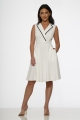 21952 White Swing Dress