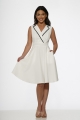 21952 White Swing Dress