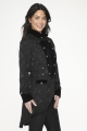 34400 Black Pirate Women's Coat