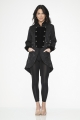 34400 Black Pirate Women's Coat