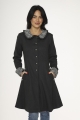 34521 Black Swing Coat